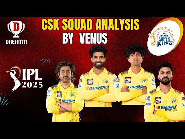 CSK Squad Analysis  | Chennai Super Kings Preview  | Dream11