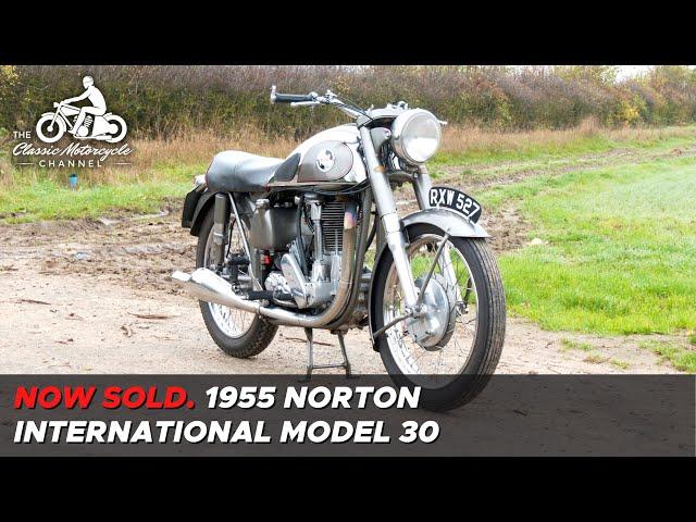 1955 Norton International Model 30 for sale - quick look & ride