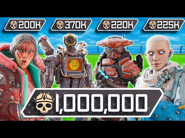 The First Ever ONE MILLION KILL SQUAD in Apex Legends