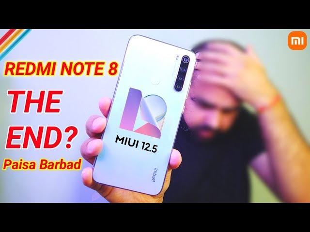 REDMI NOTE 8 MIUI 12.5 - THE END? 