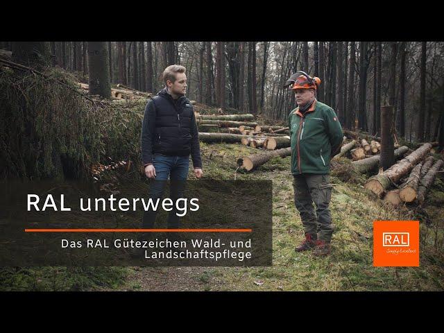 Wie geht es dem Wald und was steckt hinter dem RAL Gütezeichen Wald- und Landschaftspflege?