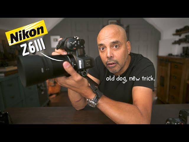 I shoot the Nikon Z6 III in a new way.