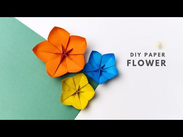 How to Make Gorgeous Paper Flowers at Home | DIY Craft Tutorial