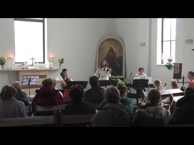 Erbarme Dich Mein Gott, Bach (viola d'amore, cello, piano)