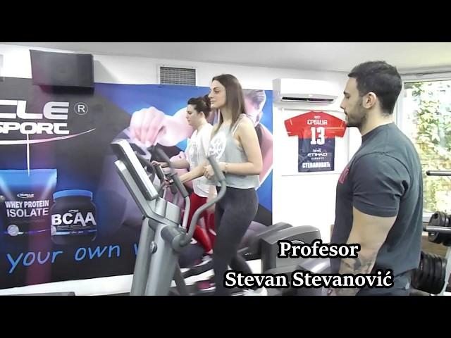 Praktična nastava iz oblasti personalnog treninga, profesor: Stevan Stevanović