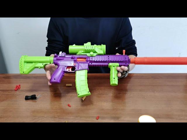 M416 Auto Shell Ejection Toy Gun Unboxing 2024