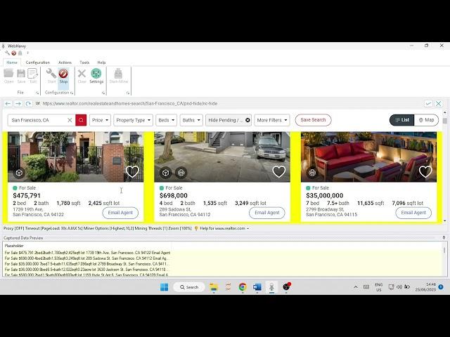 Unlock Real Estate Secrets: Scrape Realtor.com Data & Export to Excel WITHOUT Coding!