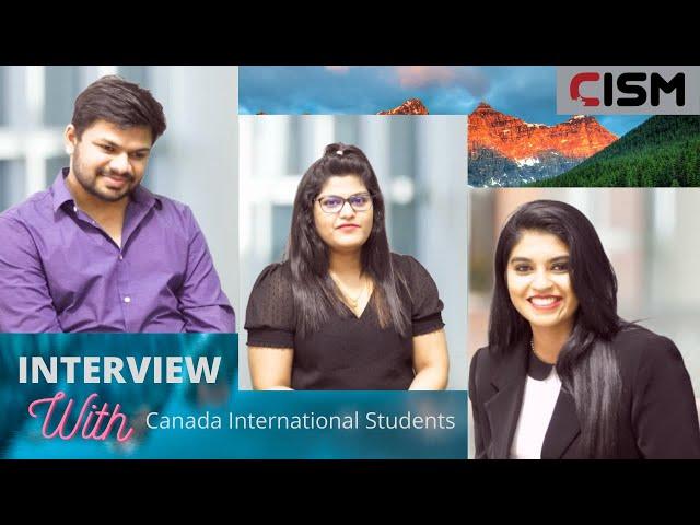 Interview with Canada International Students