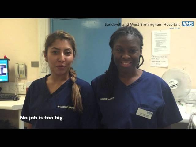 International Women's Day at Sandwell and West Birmingham Hospitals NHS Trust.