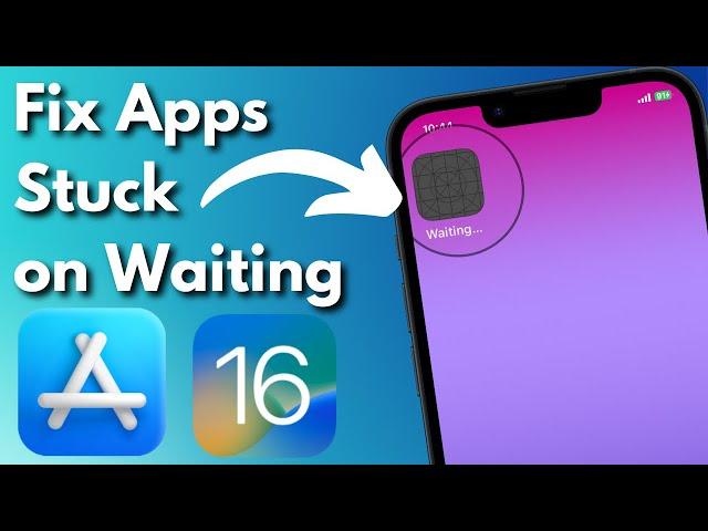 How To Fix App Stuck on Waiting During Download in iOS 16