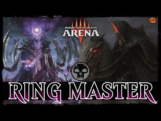 CRUSHING TOP MYTHIC DECKS! | MTG Arena - Mono Black Nazgul Life Drain One Ring Alchemy Deck