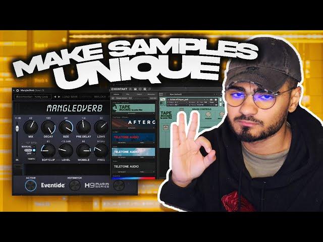 How To Make Dark Unique Samples  (Cubeatz, 808 Mafia) | 2023 FL Studio Tutorial