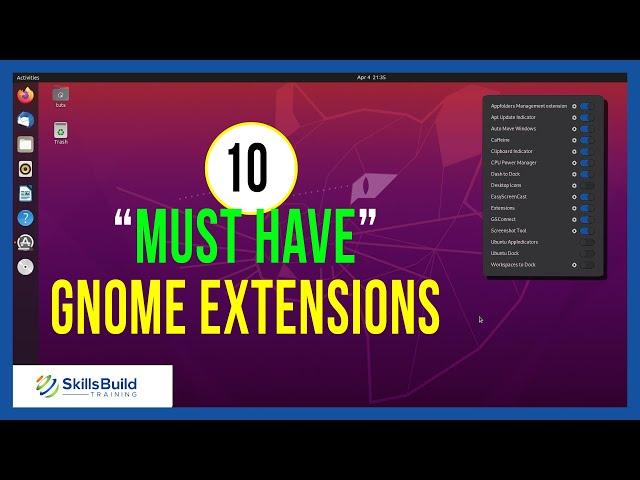 10 GNOME 43 Extensions You MUST HAVE!