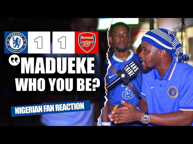 CHELSEA 1-1 ARSENAL  ( Dani - NIGERIAN FANS REACTION) -  Premier League HIGHLIGHTS 2024 -2025