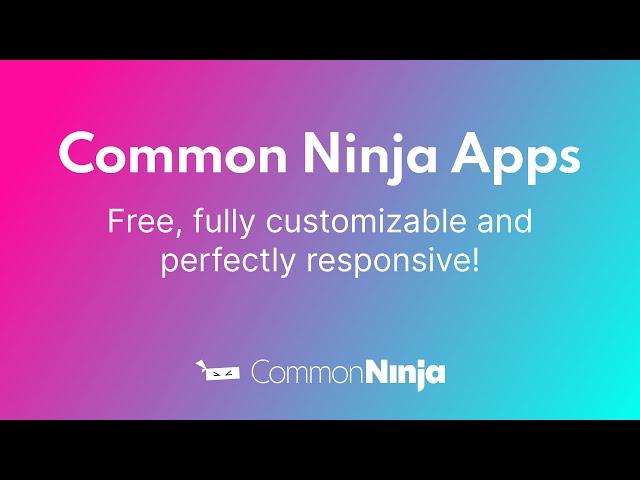 Common Ninja Apps