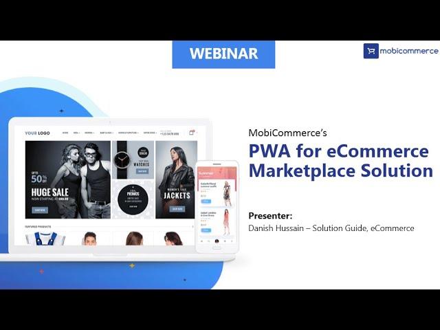 PWA for eCommerce Marketplace Solution – Webinar