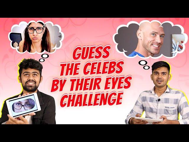 Guess The Celebs By Their Eyes Challenge | By Agnito Media