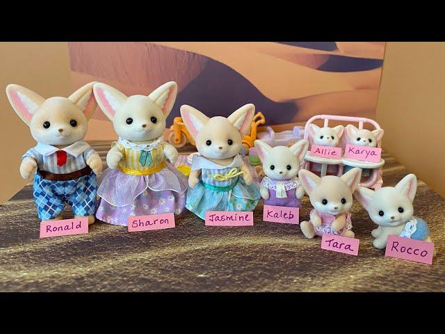 Fennec Foxes Unboxing! - Sylvanian Families/Calico Critters