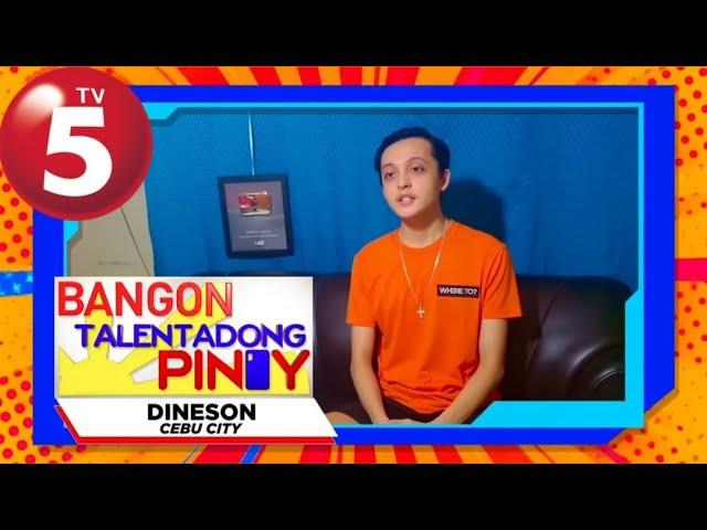 Bangon Talentadong Pinoy: Dineson Showcases His Talent In Pen Tapping On TV