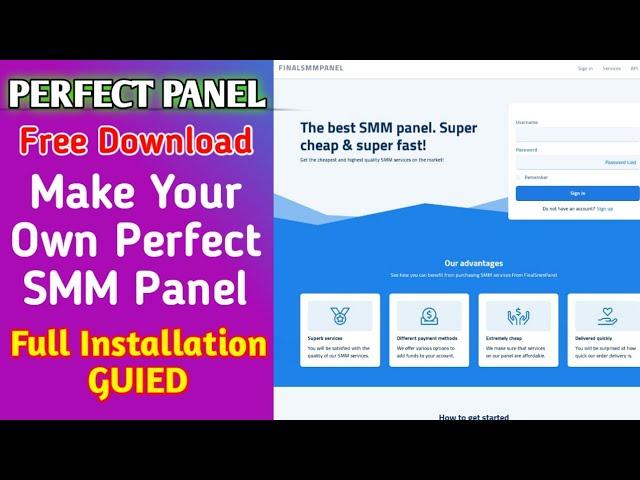 Perfect Panel - Free Download Perfect Panel Script - Smm Panel Script Free Download - Installation