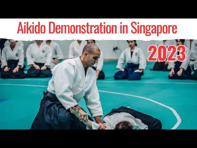 Aikido Demonstration in Singapore with Leonardo Sodre - 2023 - Aikido Shinjukai