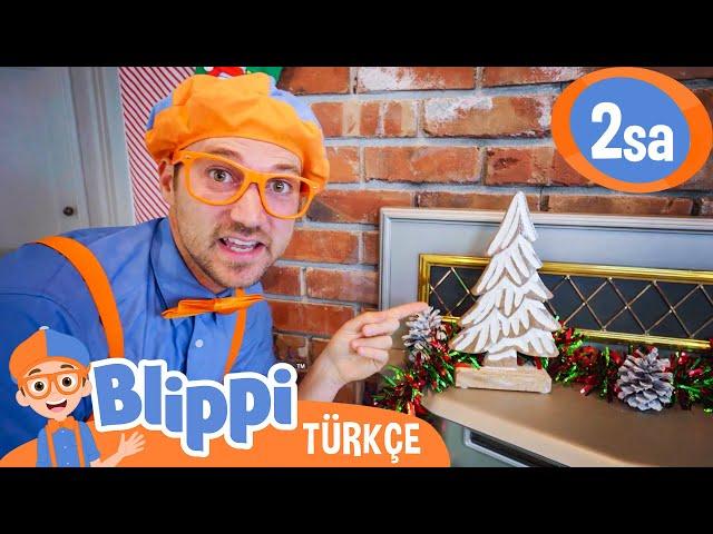 Blippi Noel Ağacını Süslüyor  Yılbaşı Özel  | Blippi Türkçe - Çocuklar için Eğitici Videolar