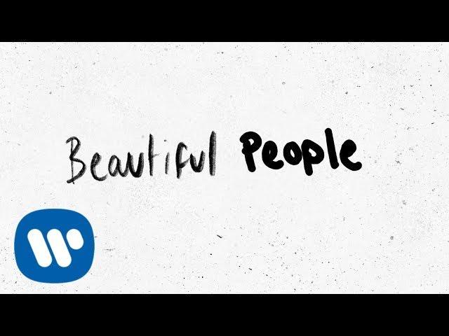 Ed Sheeran - Beautiful People (feat. Khalid) [Official Lyric Video]