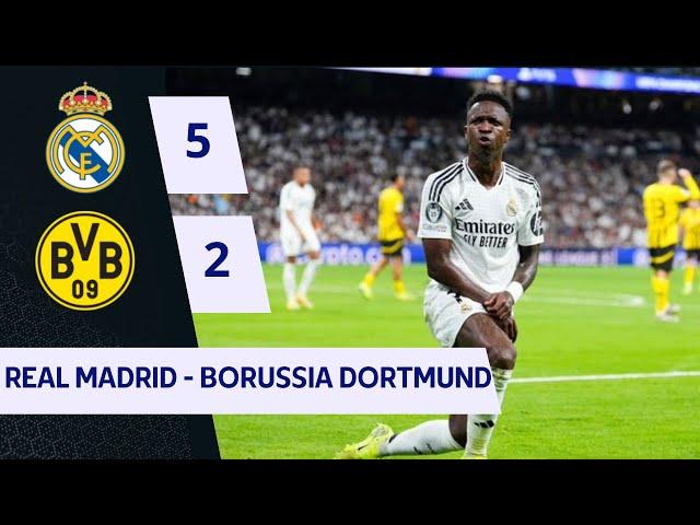 Real Madrid vs Dortmund 5-2 Highlights & All Goals 2024 HD