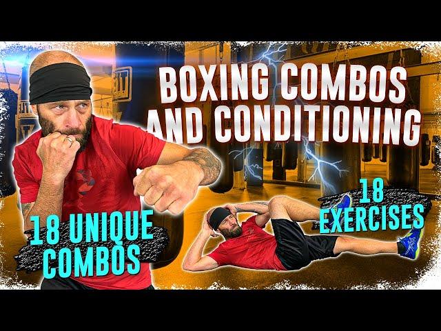 Boxing Combos and Conditioning | Home Workout