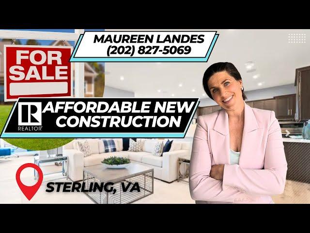 AFFORDABLE NEW CONSTRUCTION IN STERLING VA LOUDOUN COUNTY - REALTOR NEAR ME 202-827-5069