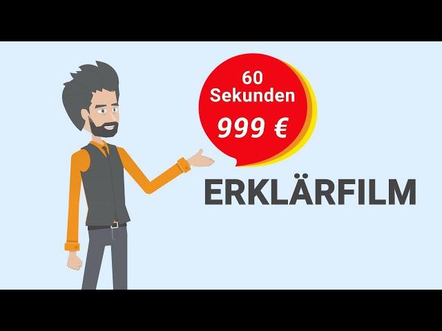 Erklärfilm - 60sec für nur 999€