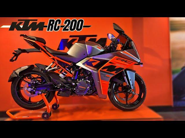 KTM RC 200: New TFT Cluster, Colors, Price & Features Breakdown!