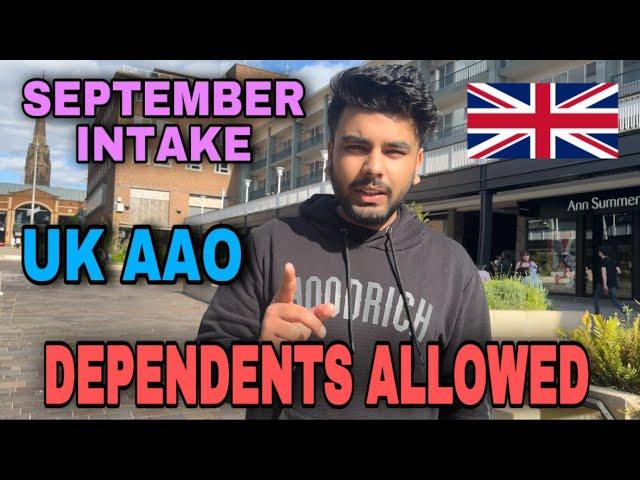 LATEST UPDATE For UK STUDY VISA For SEPTEMBER INTAKE STUDENTS in 2024 | Are Dependents Allowed 