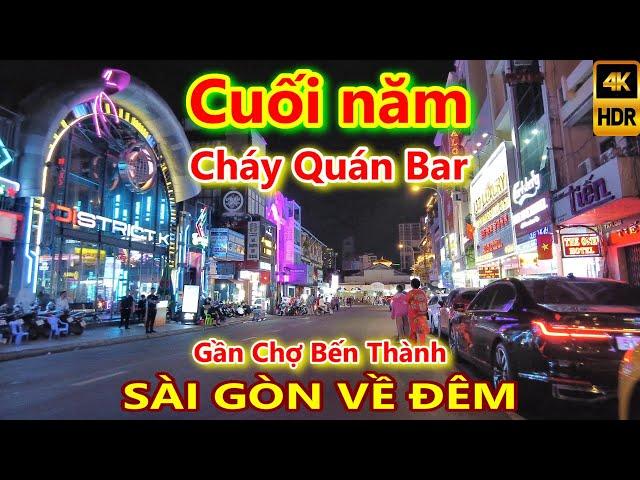 HỒI HỘP Cháy Quán Bar gần Chợ Bến Thành Sài Gòn