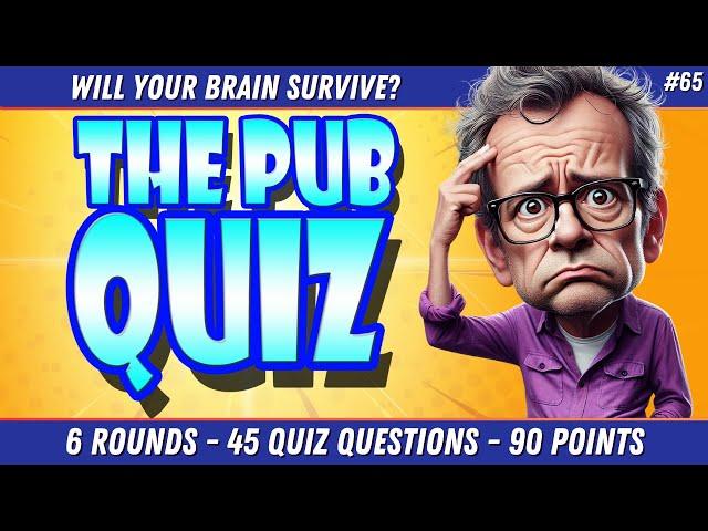 45 Ultimate TRIVIA NIGHT PUB QUIZ Questions to TEST your Brain!