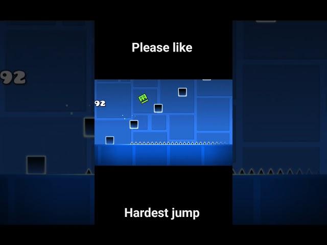 #geometrydash #hardest #hardestjump #jump #viral #video #gd #level Hardest geometrydashjumpever(22)