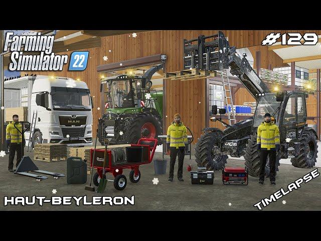 New SHEDS for the FARM - 500.000€ | Animals on Haut-Beyleron | Farming Simulator 22 | Episode 129