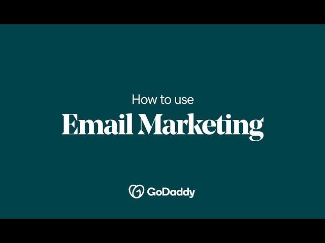 Webinar: How to Use the Email Marketing Tool