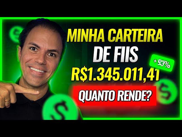 MINHA CARTEIRA DE FUNDOS IMOBILIÁRIOS | QUANTO RENDE DE DIVIDENDOS POR MÊS?