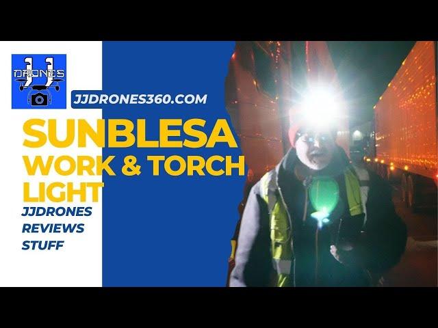 JJDrones Reviews Stuff 1: The Sunblesa Work and Torch Light