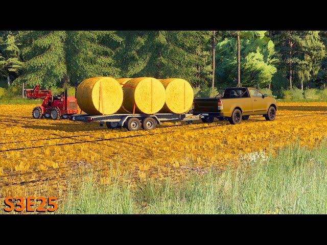 LS mit Story S3E25 | Stroh Pressen, Frontladerpläne