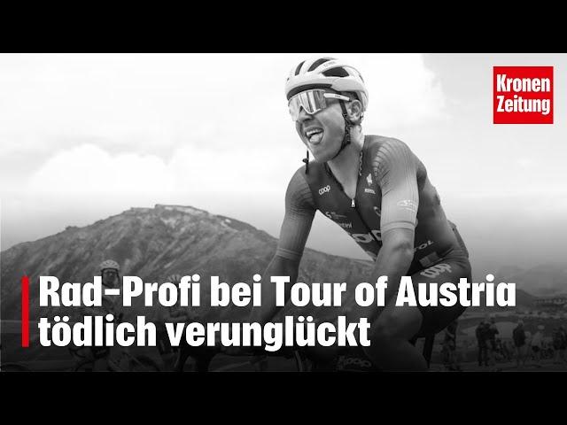 Rad-Profi bei Tour of Austria tödlich verunglückt | krone.tv NEWS