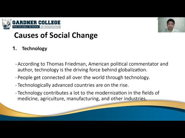 UCSP: Cultural, Social, and Political Change