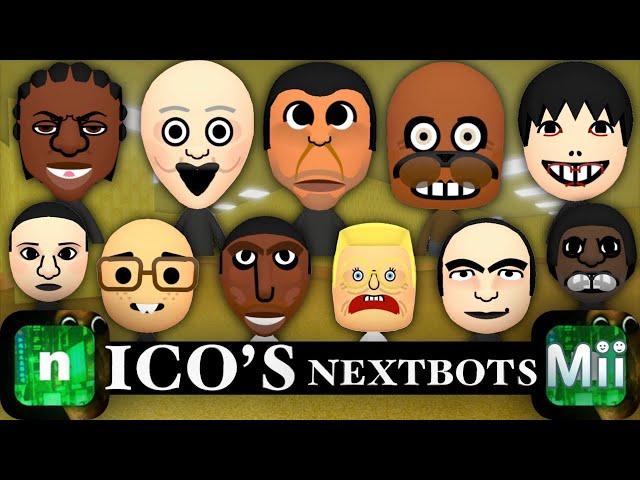 Every NICOS NEXTBOTS Mii EVER!