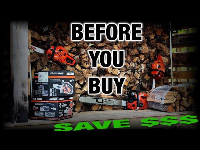 Save BIG on Your Next Chainsaw! (trimmer or blower)