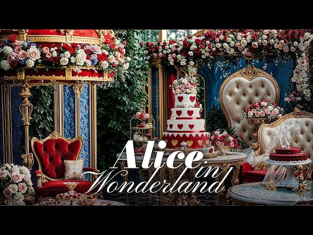 Elegant Alice in Wonderland Interior Decor Inspirations ️