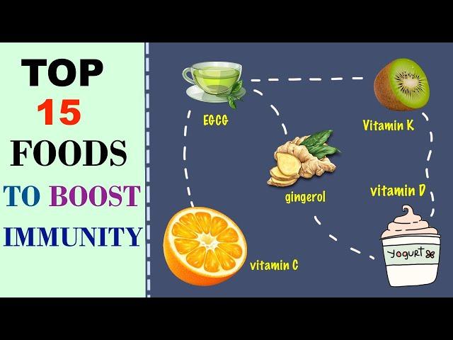 Top 15 Foods To Boost Your Immunity: How To Boost Natural Immunity