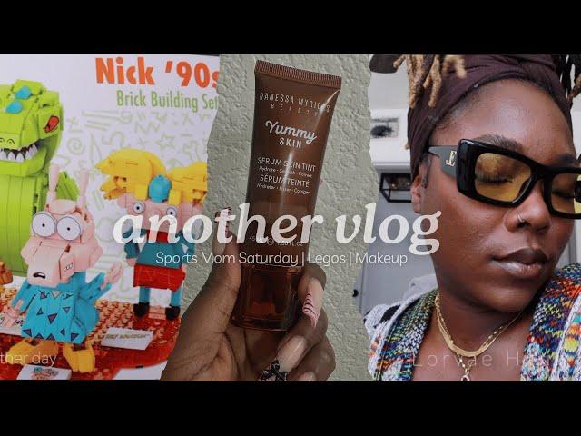 VLOG: Sports mom Saturday,LEGOS, Finding my everyday makeup look with some favorites, Lorvae Haul