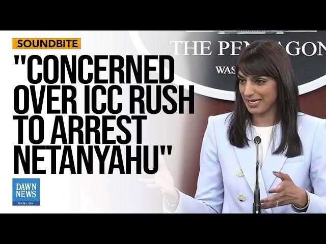 Journalist Confronts Pentagon Over ICC Decision and US Support for Netanyahu | Dawn News English