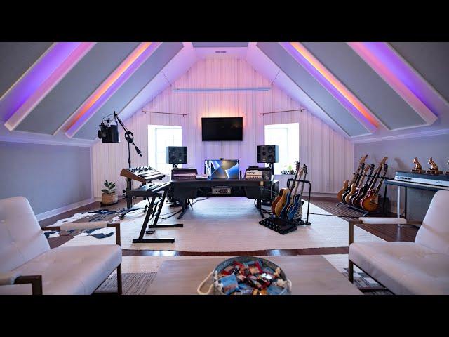 EPIC HOME STUDIO Setup 2023 | Jordan Sapp (studio tour)